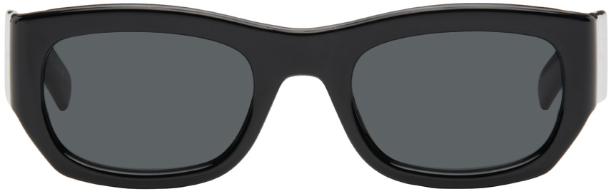 【関税込み】Saint Laurent ブラック SL 713 サングラス Saint Laurent SL 713 Sunglasses in Black & Black | FWRD