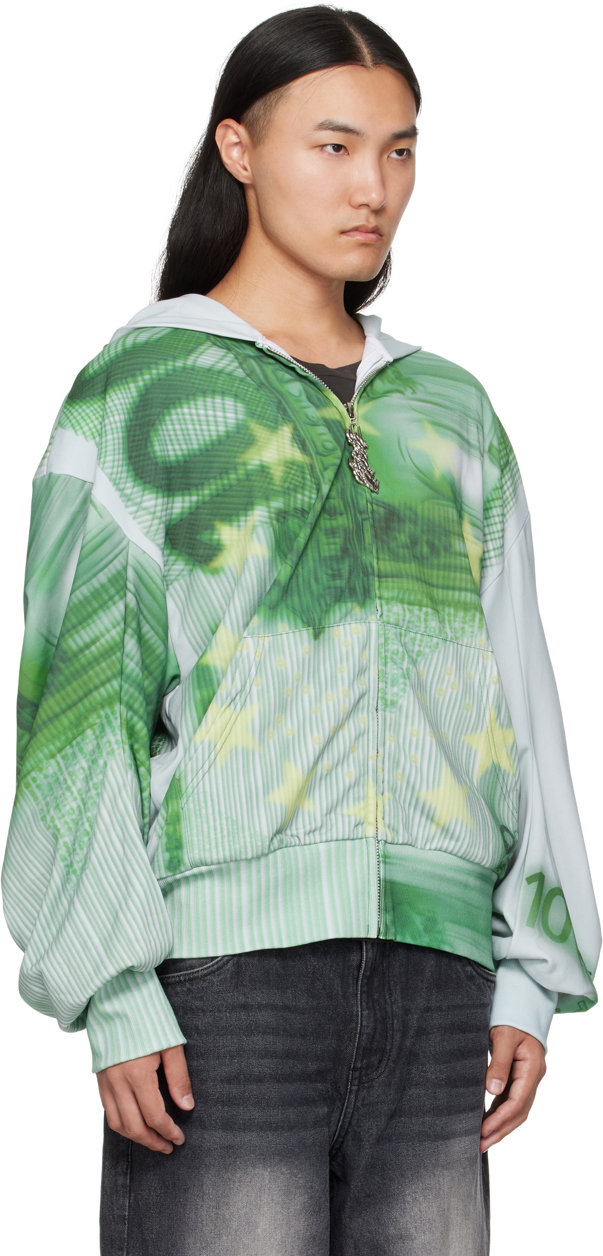 Gerrit Jacob Green Oversized Hoodie
