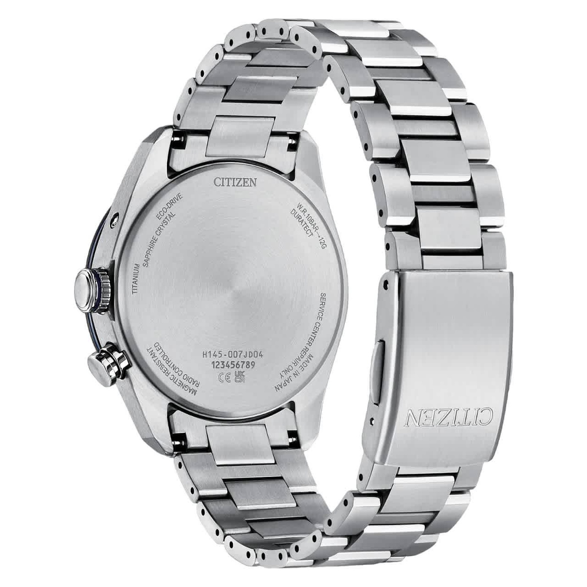 Citizen Attesa Perpetual World Time Blue Dial Mens Watch CB0288-65L