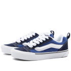 Vans Vault Knu Skool Sneakers in Navy/True White