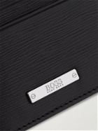 Hugo Boss - Logo-Appliquéd Textured-Leather Cardholder