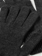 Sunspel - Recycled-Cashmere Gloves - Gray