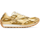 Bottega Veneta Gold Orbit Sneakers