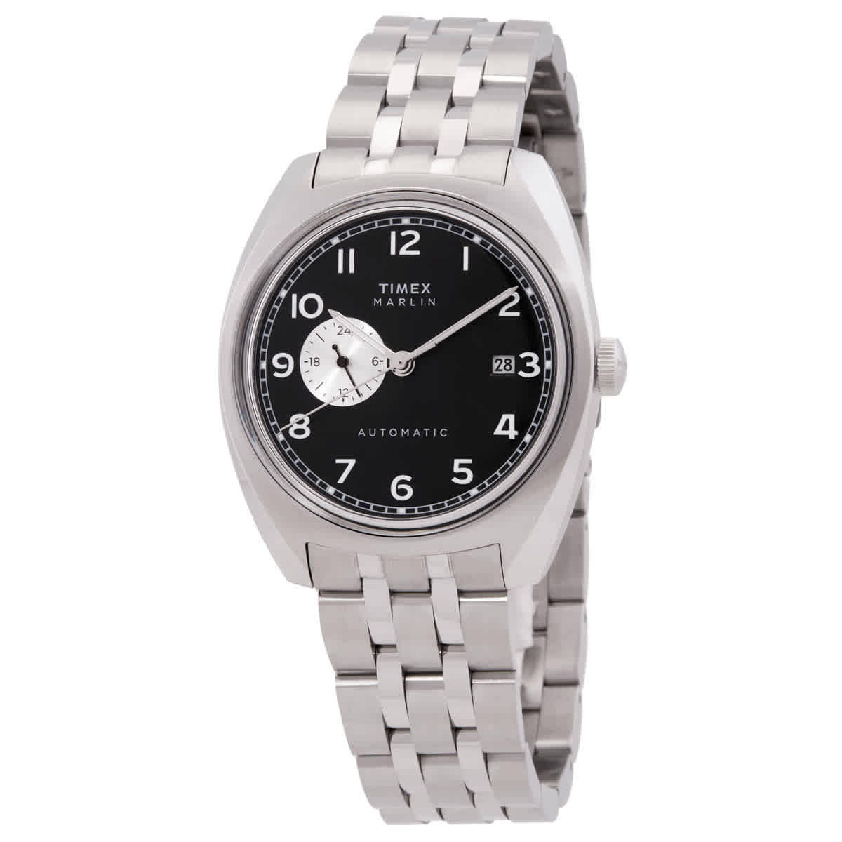 Timex Marlin Automatic Black Dial Mens Watch TW2W58800
