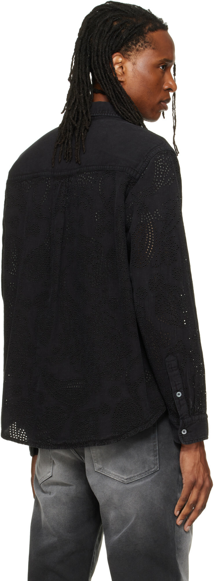 Isabel Marant Black Cybilio Denim Shirt