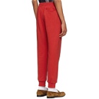Burberry Red Chequer EKD Munley Track Pants