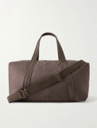 Loro Piana - Winch Leather-Trimmed Storm System® Shell Duffle Bag