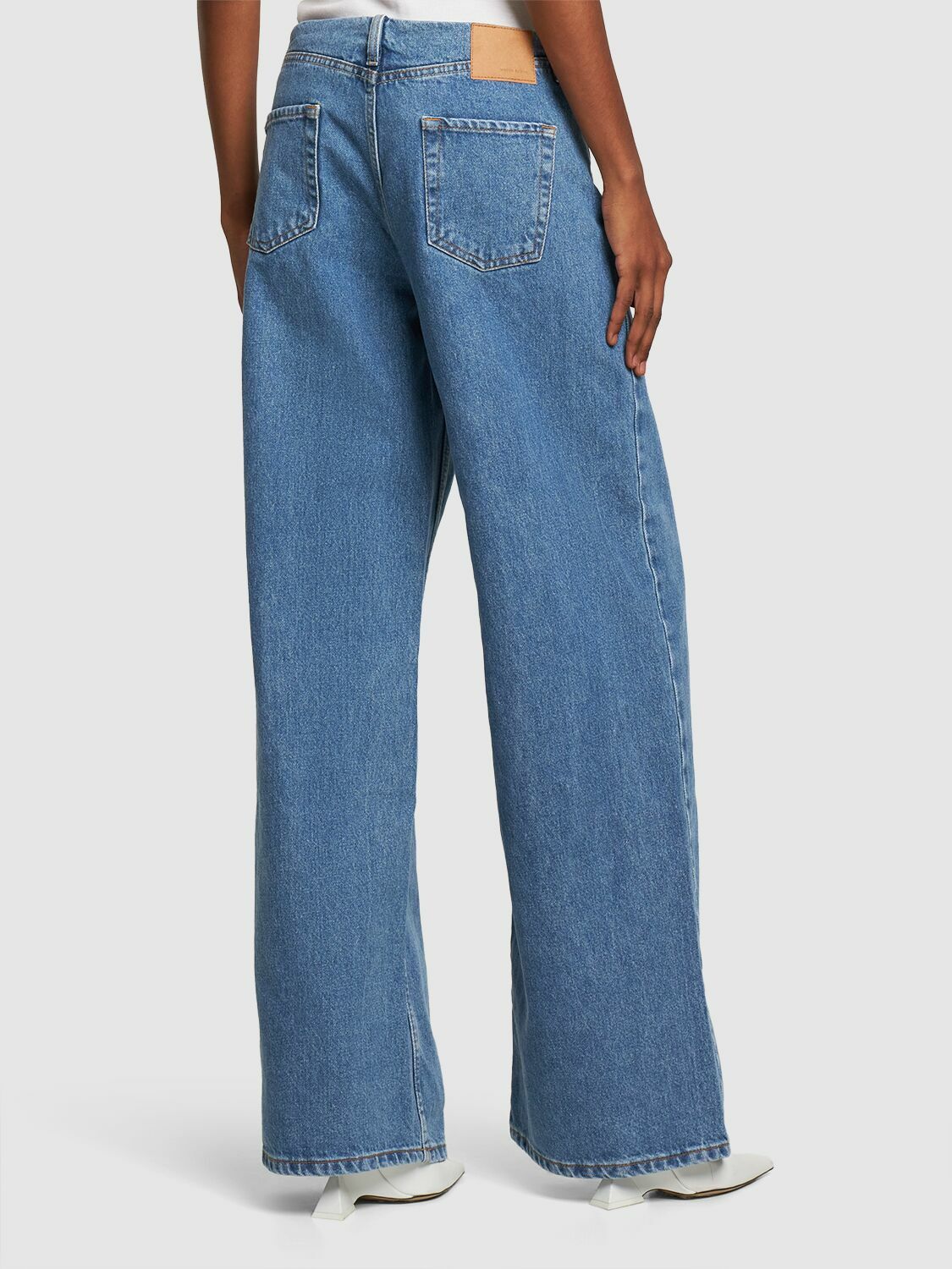 MAGDA BUTRYM 314525BLUE 関税送料込 Magda Butrym Totness Jeans | Blue | FARFETCH
