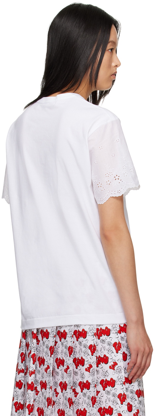 tao White Crewneck T-Shirt