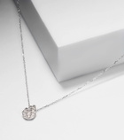 Persée Floating 18kt white gold necklace with diamonds
