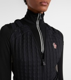 Moncler Grenoble Belted ski suit