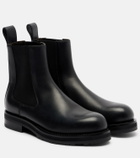 The Row Leather Chelsea boots