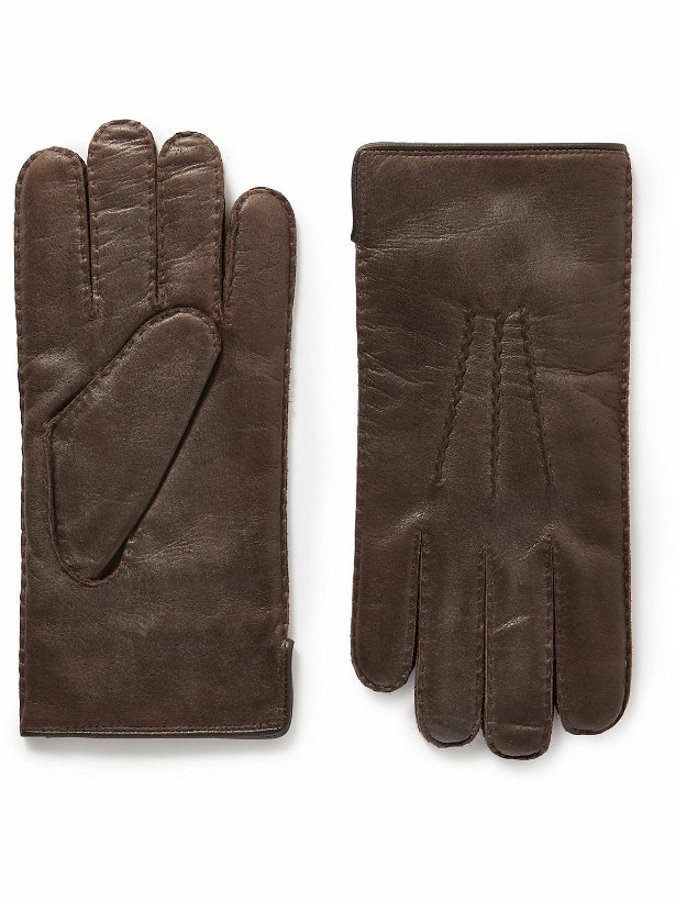 Photo: Anderson & Sheppard - Leather Gloves - Brown