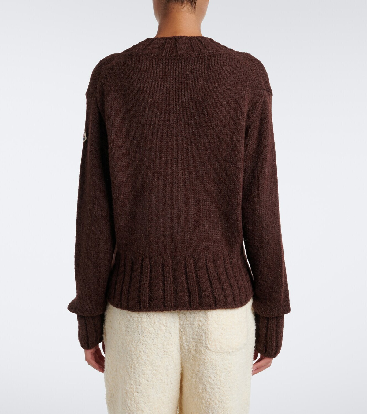 Moncler Alpaca and wool-blend sweater