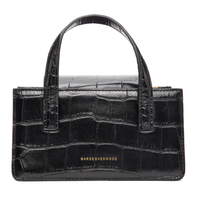 MARGESHERWOOD Grandma Mini Croc Bag