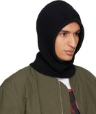 Givenchy Black Wool Balaclava