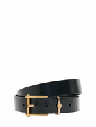 VERSACE - 30mm Leather Belt