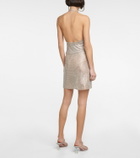 Giuseppe di Morabito Crystal-embellished halterneck top