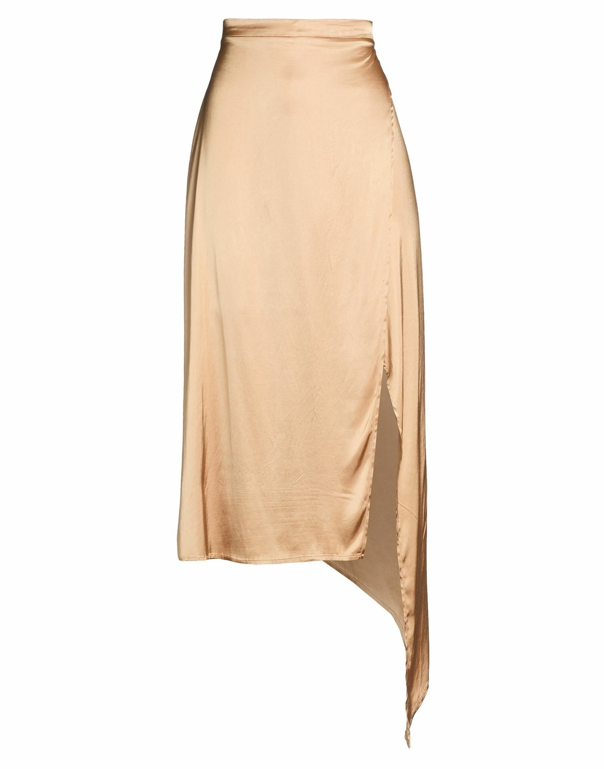 Manila Grace Womens Maxi skirt Camel
