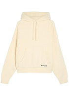 Picante Shaggy Textured Cotton-blend Sweatshirt Ivory