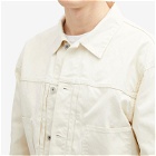 Neighborhood Men's BW Type 2 Denim Jacket in White