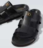 Valentino Garavani Studshield VLogo leather sandals