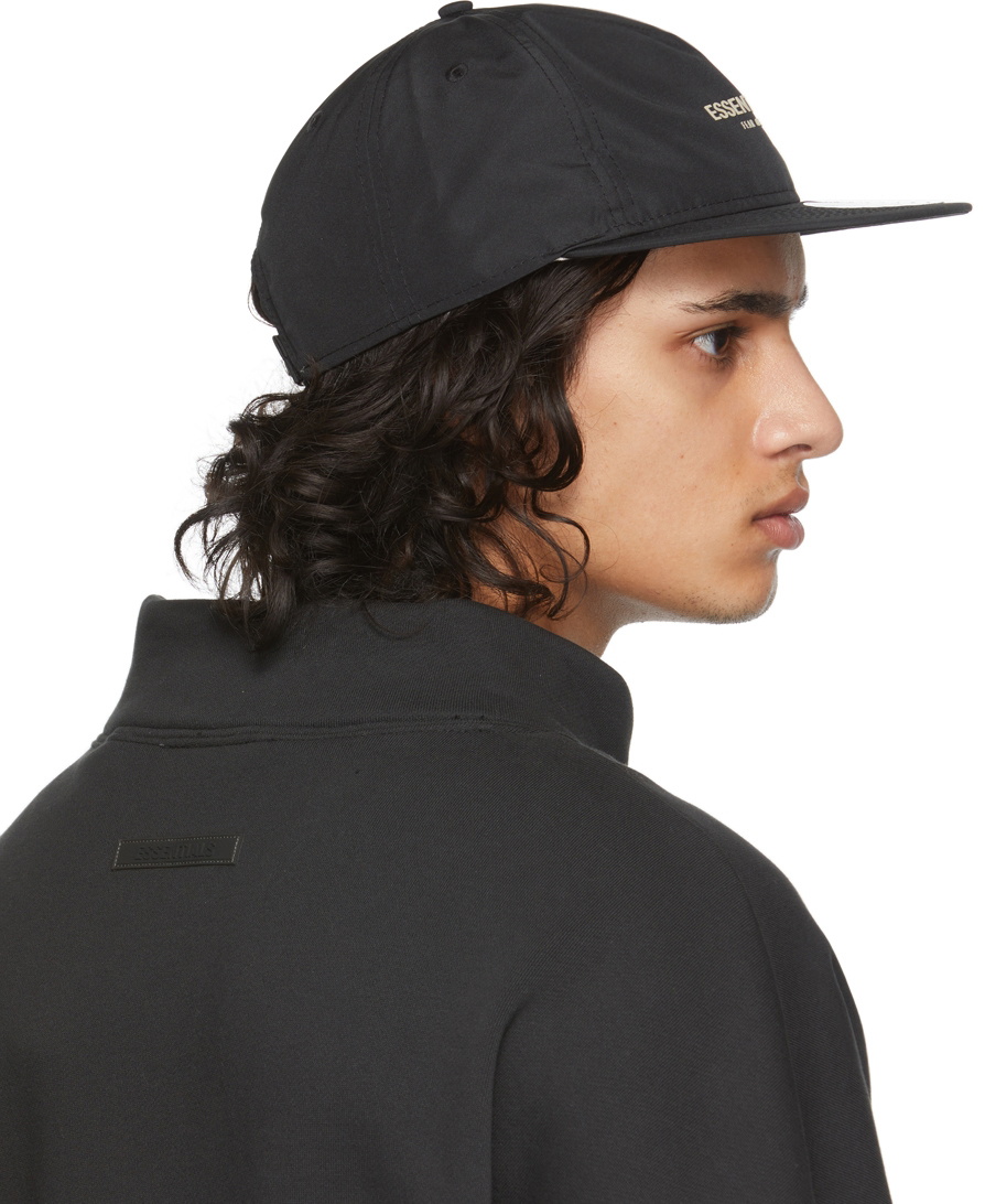 New Era cap in fleece, Saint Laurent