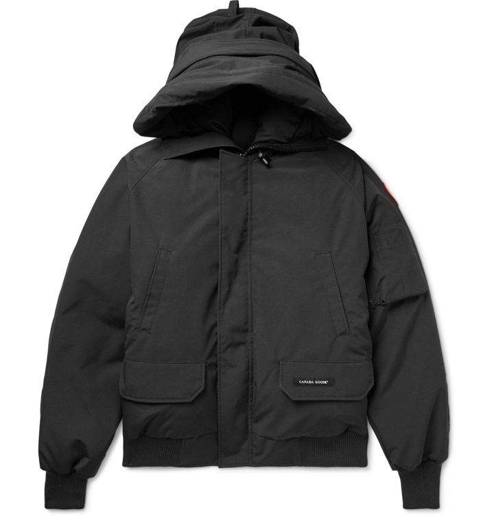 Photo: Canada Goose - Chilliwack Hooded Arctic Tech Down Jacket - Black