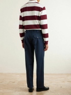 Drake's - HIM Straight-Leg Cotton-Twill Chinos - Blue