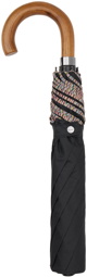 Paul Smith Black Signature Stripe Border Umbrella