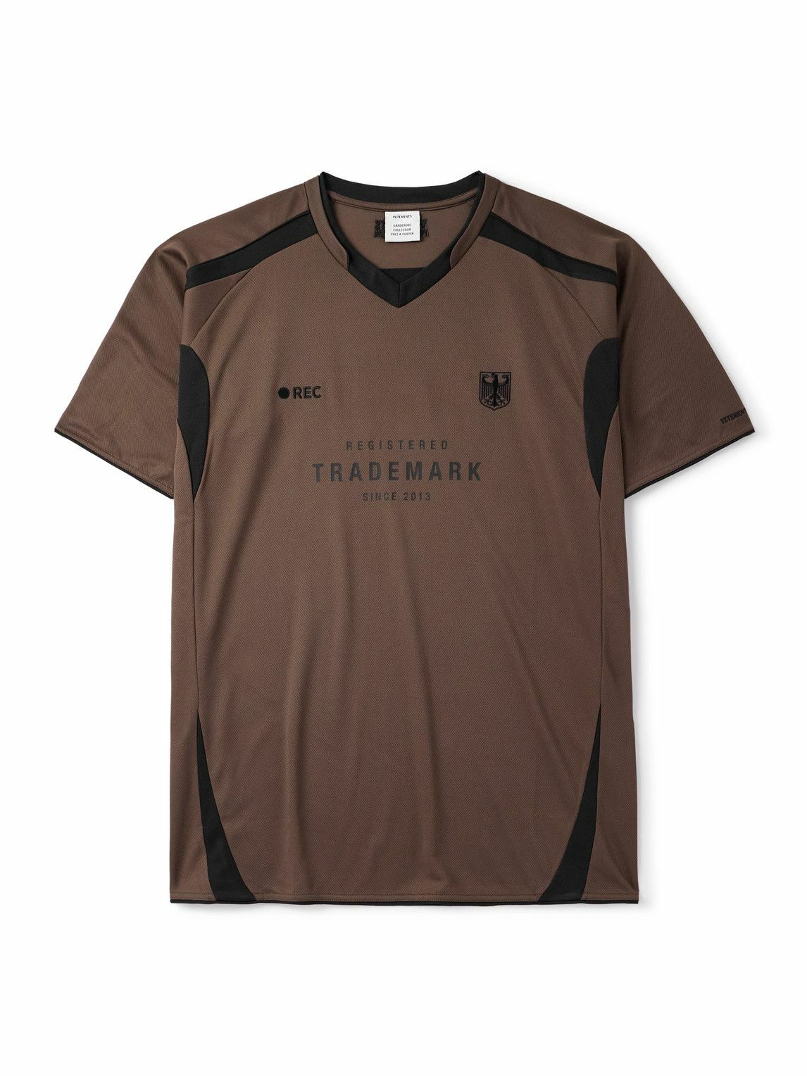 VETEMENTS Men's XXX Logo T-Shirt in Black Vetements