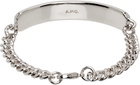 A.P.C. Silver Darwin Chain Bracelet