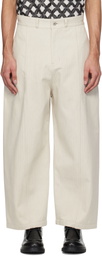 SAGE NATION Beige Welt Jeans