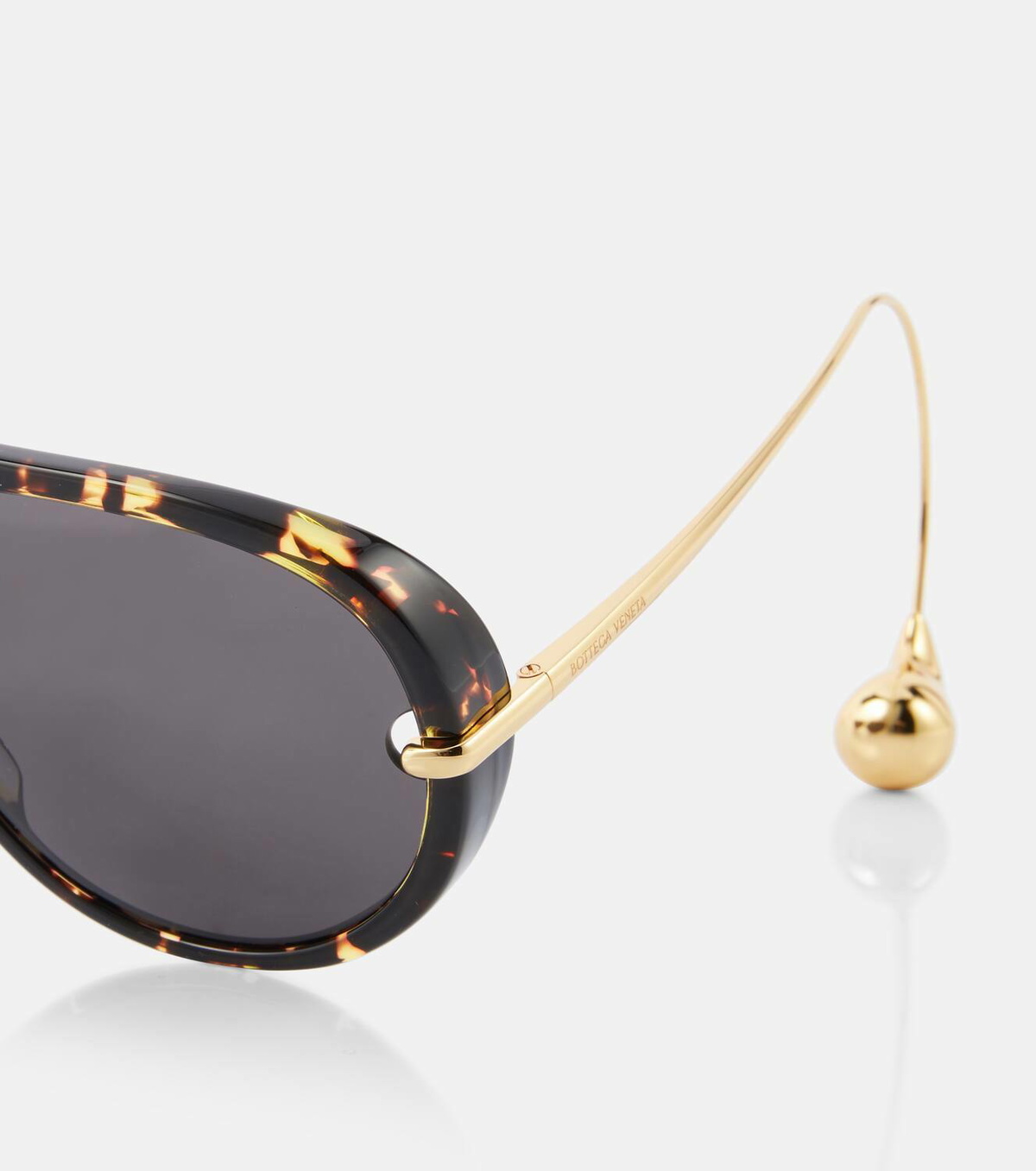 Bottega Veneta Drop Aviator Sunglasses Bottega Veneta