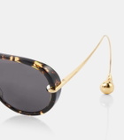 Bottega Veneta Drop aviator sunglasses