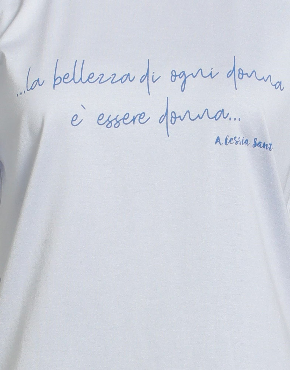 Alessia Santi Womens T-shirt in Lilac