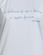 Alessia Santi Womens T-shirt in Lilac