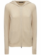 LORO PIANA - Baby Cashmere Knit Merano Zip-up Hoodie