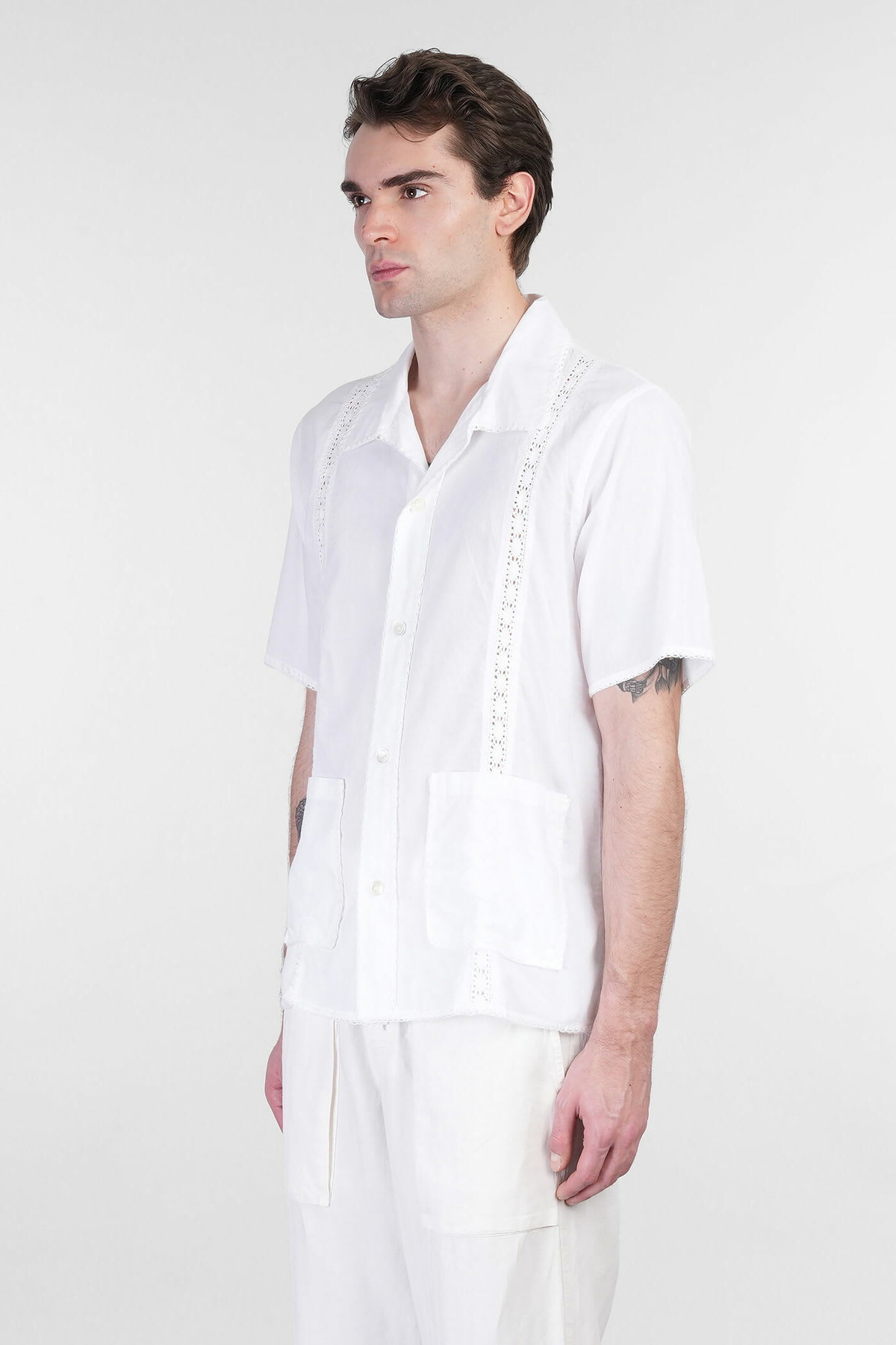 Aspesi Tamara Shirt In White Cotton