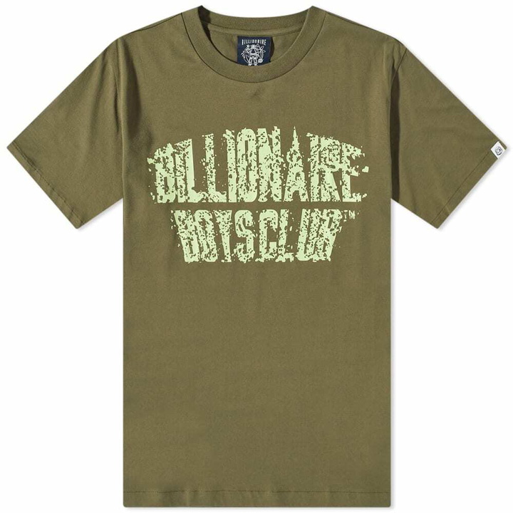 Photo: Billionaire Boys Club Men's Static Logo T-Shirt in Olive