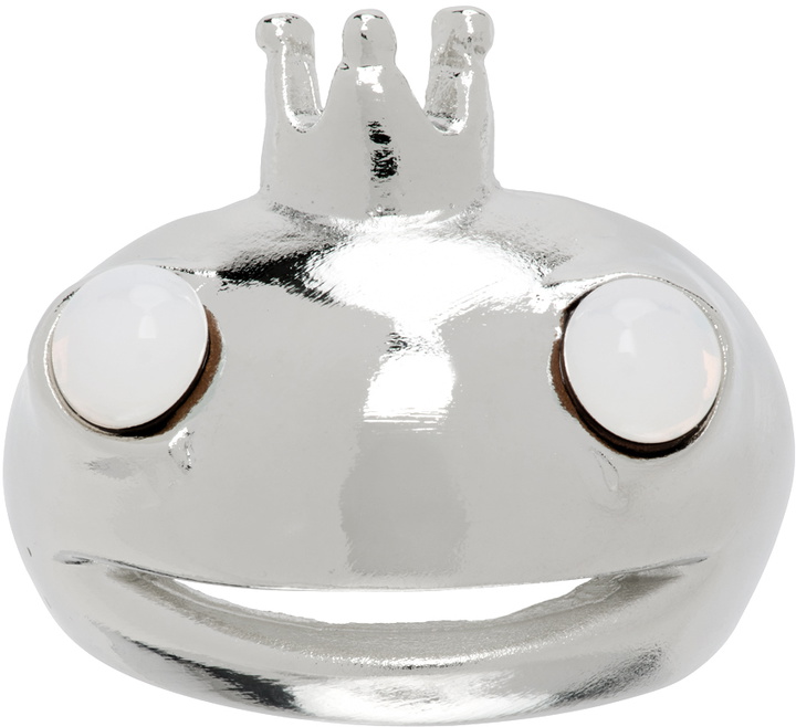 Photo: Collina Strada Silver Frog Prince Ring