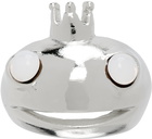 Collina Strada Silver Frog Prince Ring