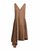Quira Womens Midi dress Camel