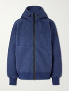 Canada Goose - Chilliwack Wool-Blend Fleece Hooded Jacket - Blue
