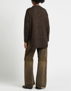 Manila Grace Womens Sweater Dark in Brown