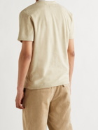 HOWLIN' - Fons Cotton-Blend Terry T-Shirt - Neutrals