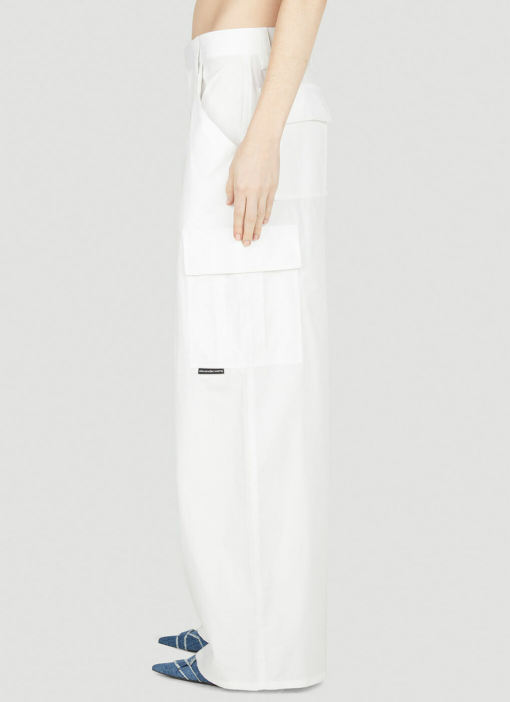 Alexander wang best sale white pants