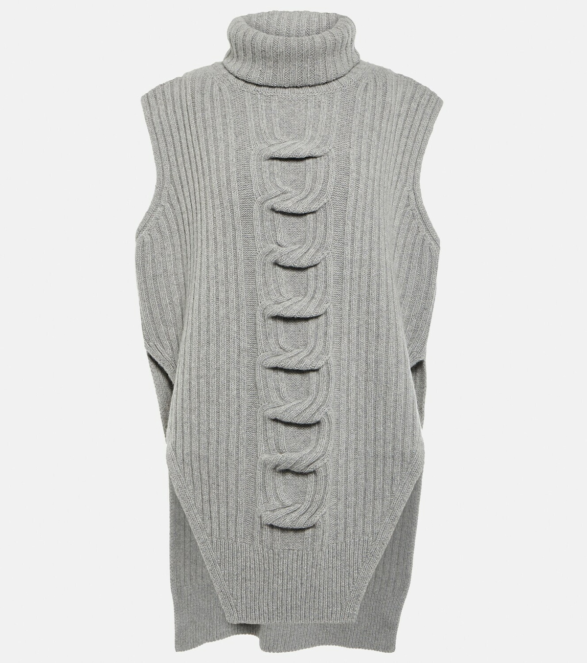 Stella McCartney Women's Wool Turtleneck Sweater Grey