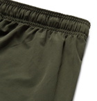 Under Armour - Cage Mesh-Trimmed Stretch-Shell Shorts - Men - Green