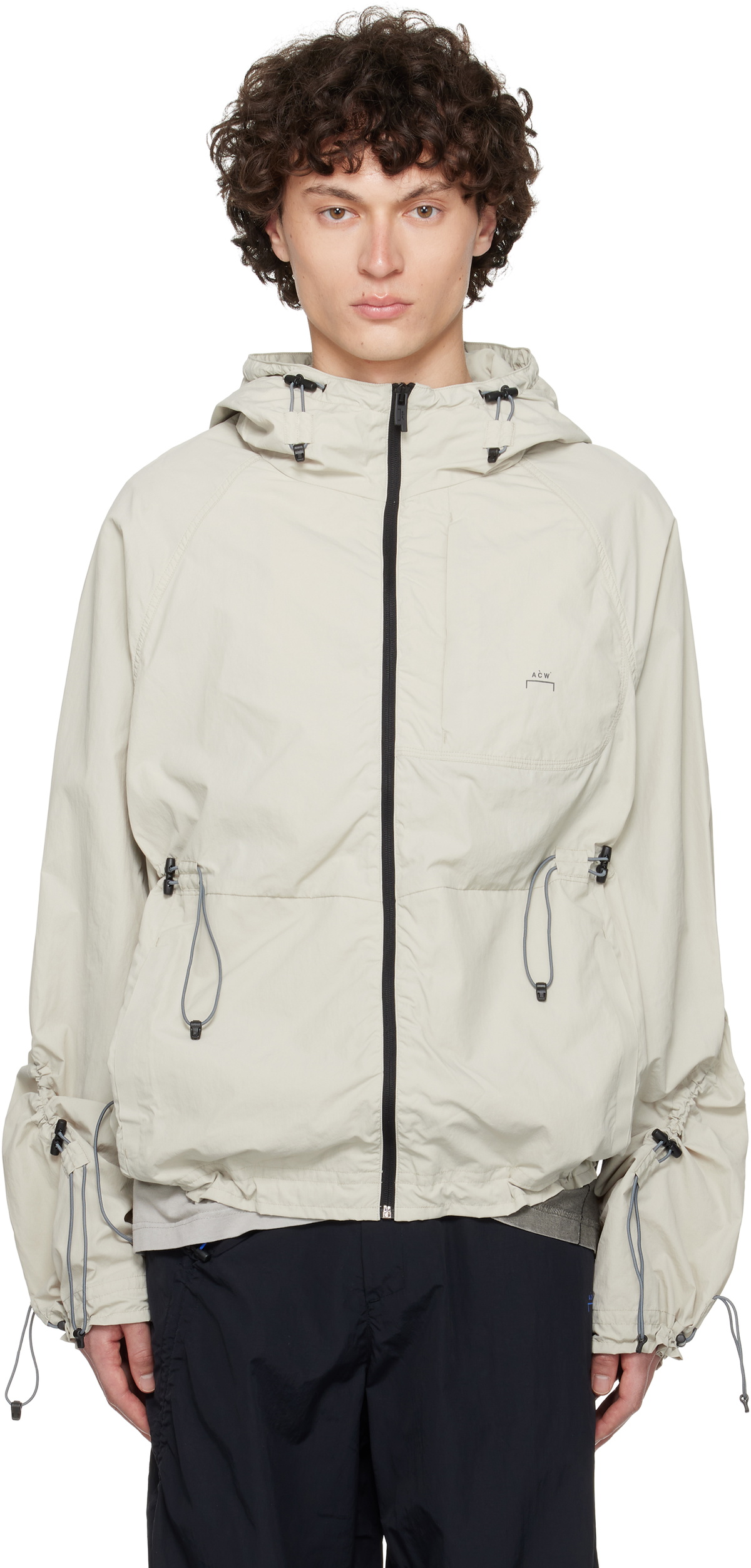 Raga Malak White Burbs Jacket